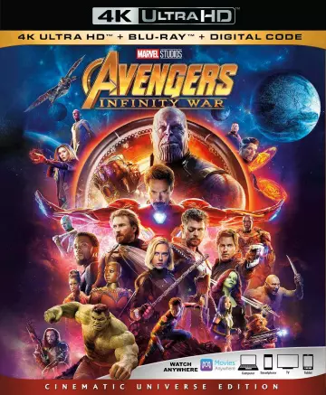 Avengers: Infinity War [BLURAY REMUX 4K] - MULTI (TRUEFRENCH)